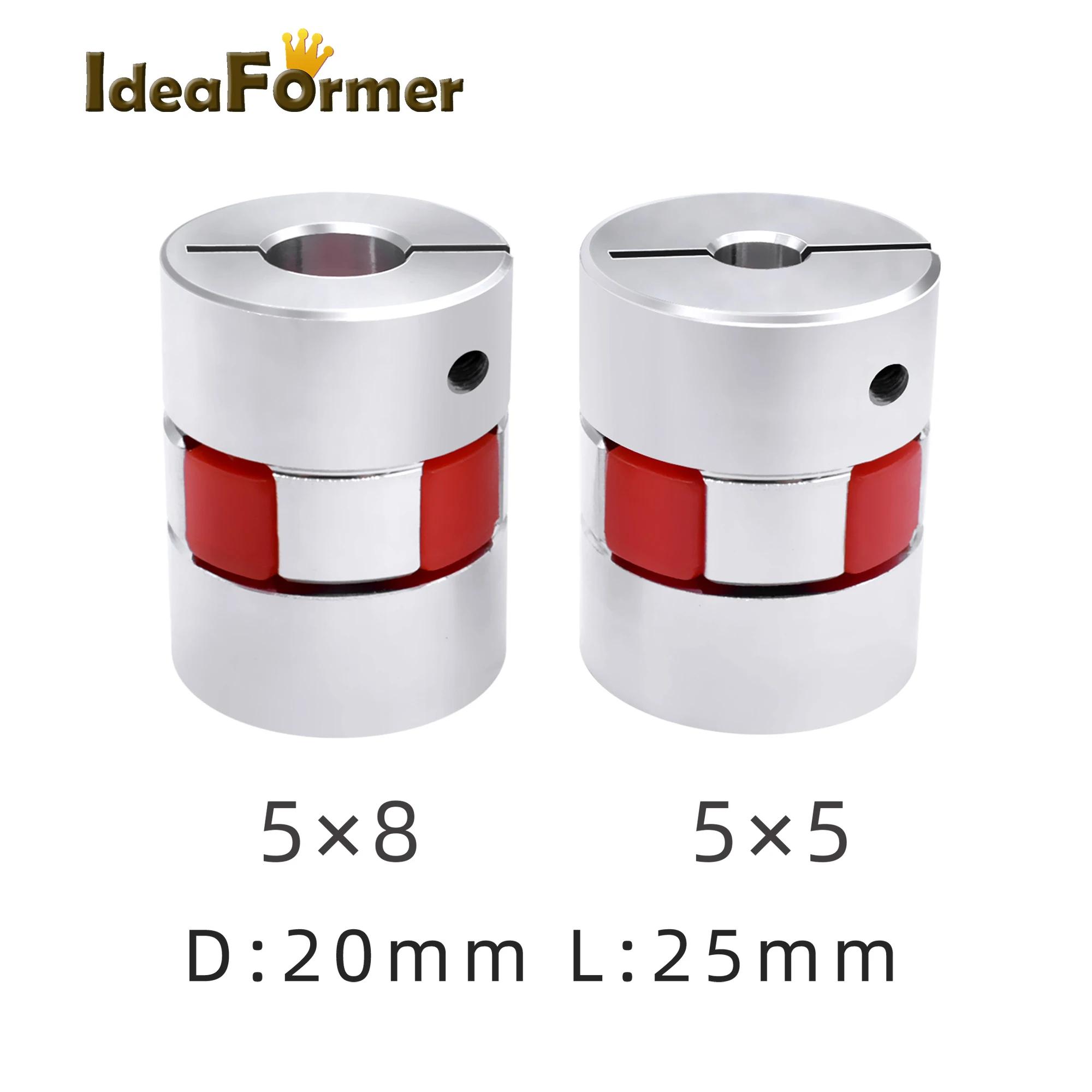 IdeaFormer-D20L25 ̴ ÷ú  Ŀ÷, 5x5mm 5x8mm 3D  ׼, ˷̴,   Ŀø, 1 